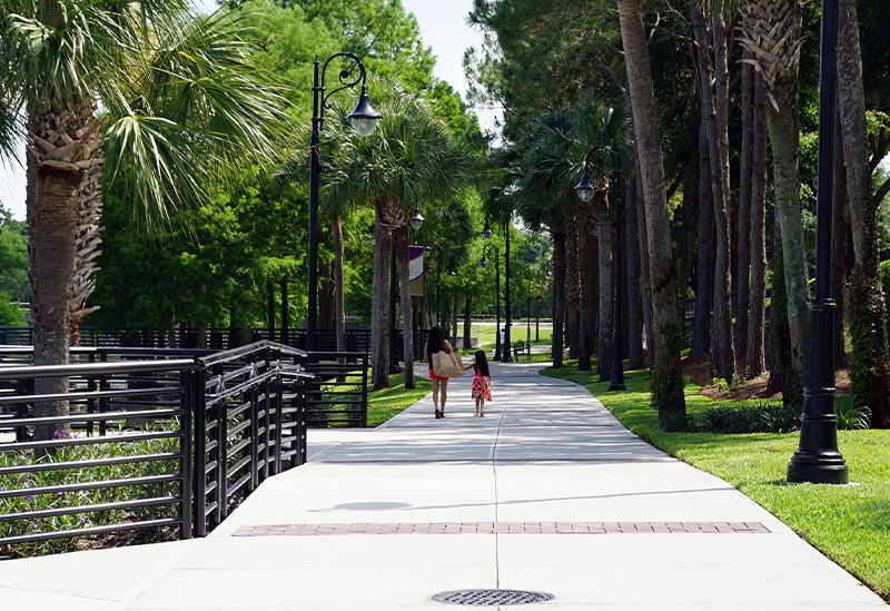 Altamonte Springs Cranes Roost Park Walkways