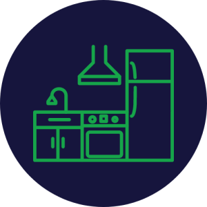 Icon of a kitchen